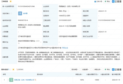 智能云斥資1億在沈陽成立新公司，聚焦信息系統集成服務